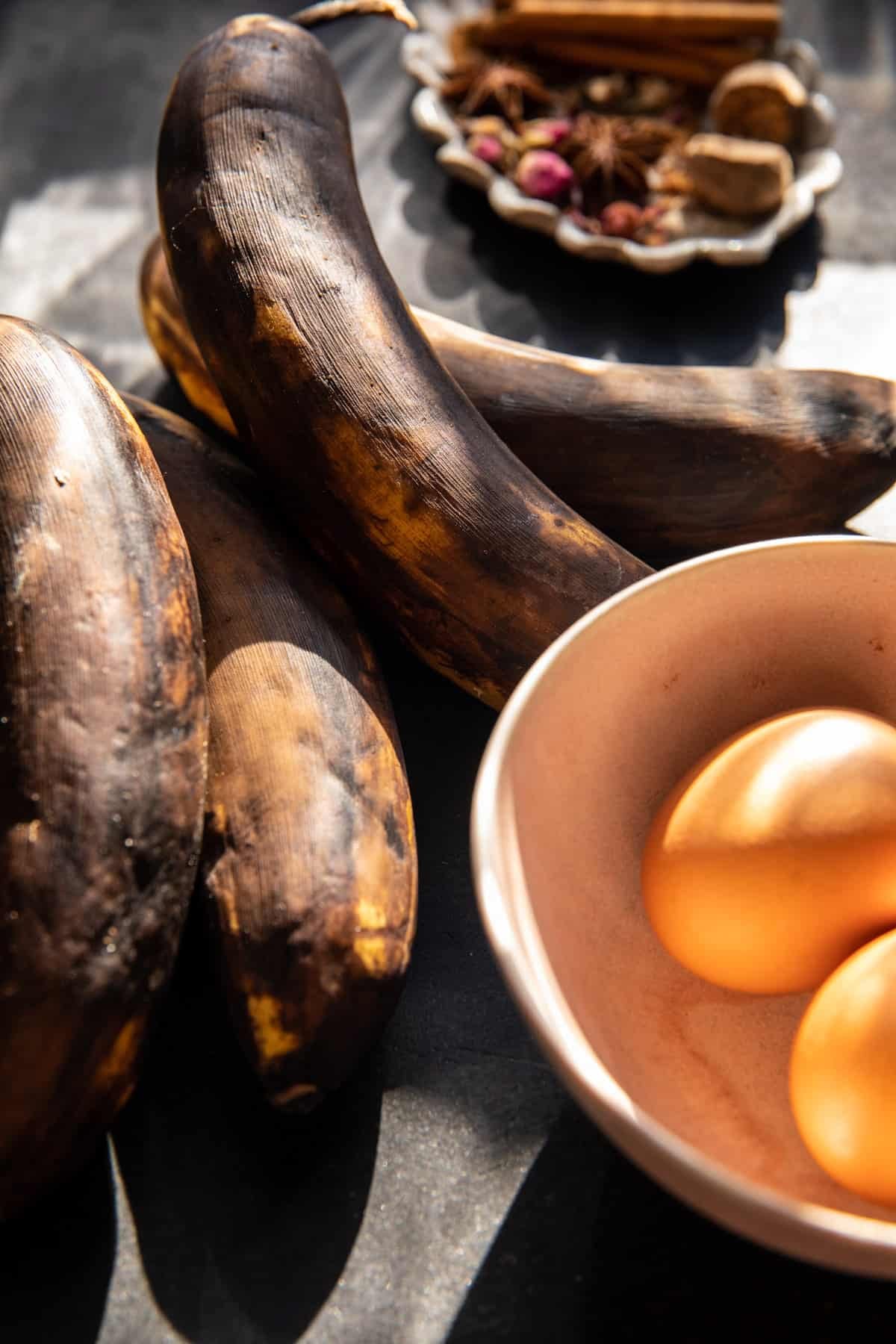 Maple Banana Bread with Cinnamon Spice Butter | halfbakedharvest.com