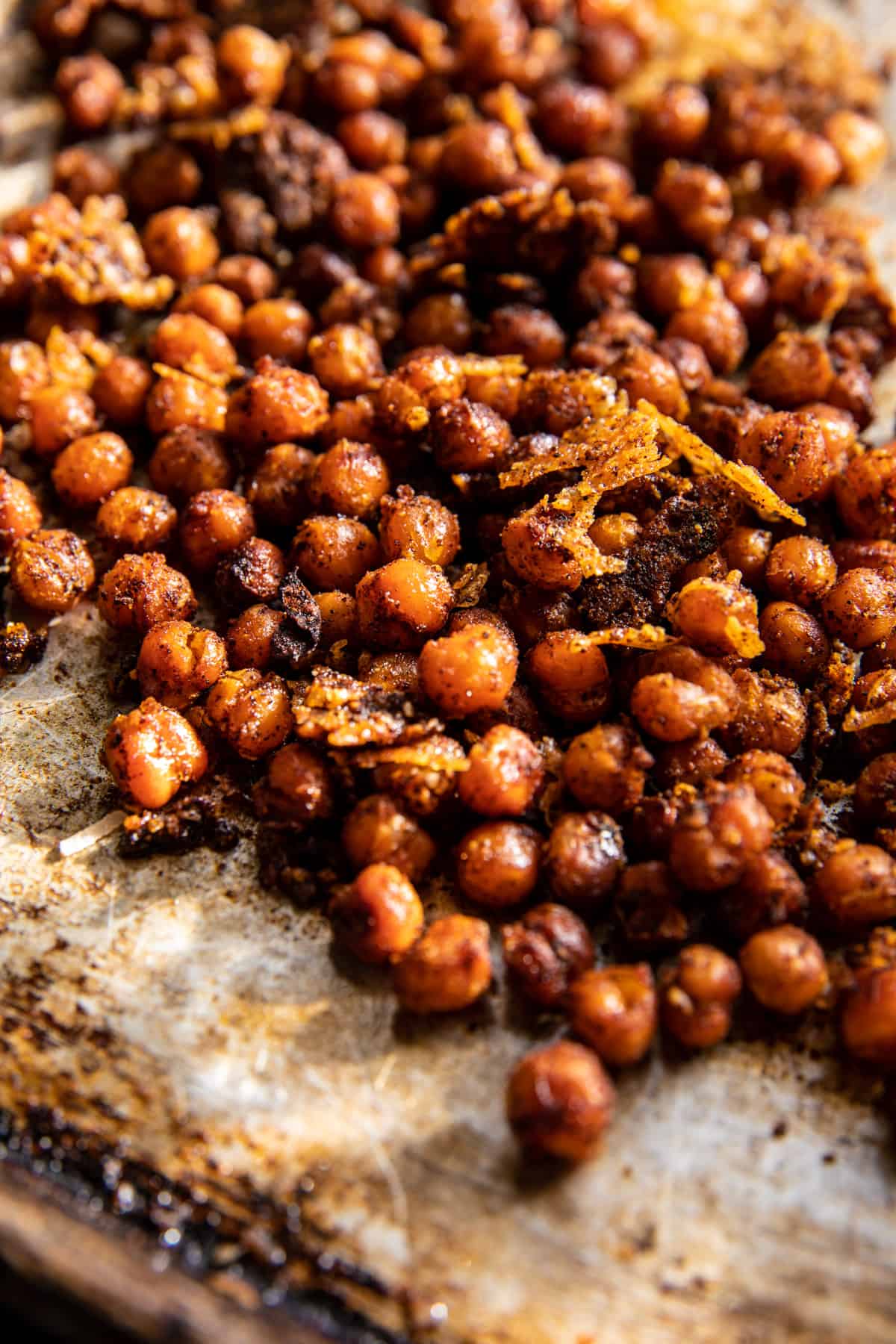 Parmesan Tahini Kale Salad with Breadcrumbs and Crunchy Chickpeas | halfbakedharvest.com