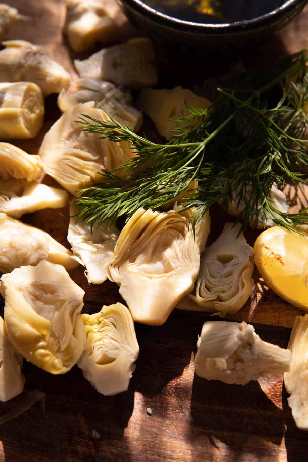 Baked Artichokes with Honey Whipped Feta | halfbakedharvest.com 