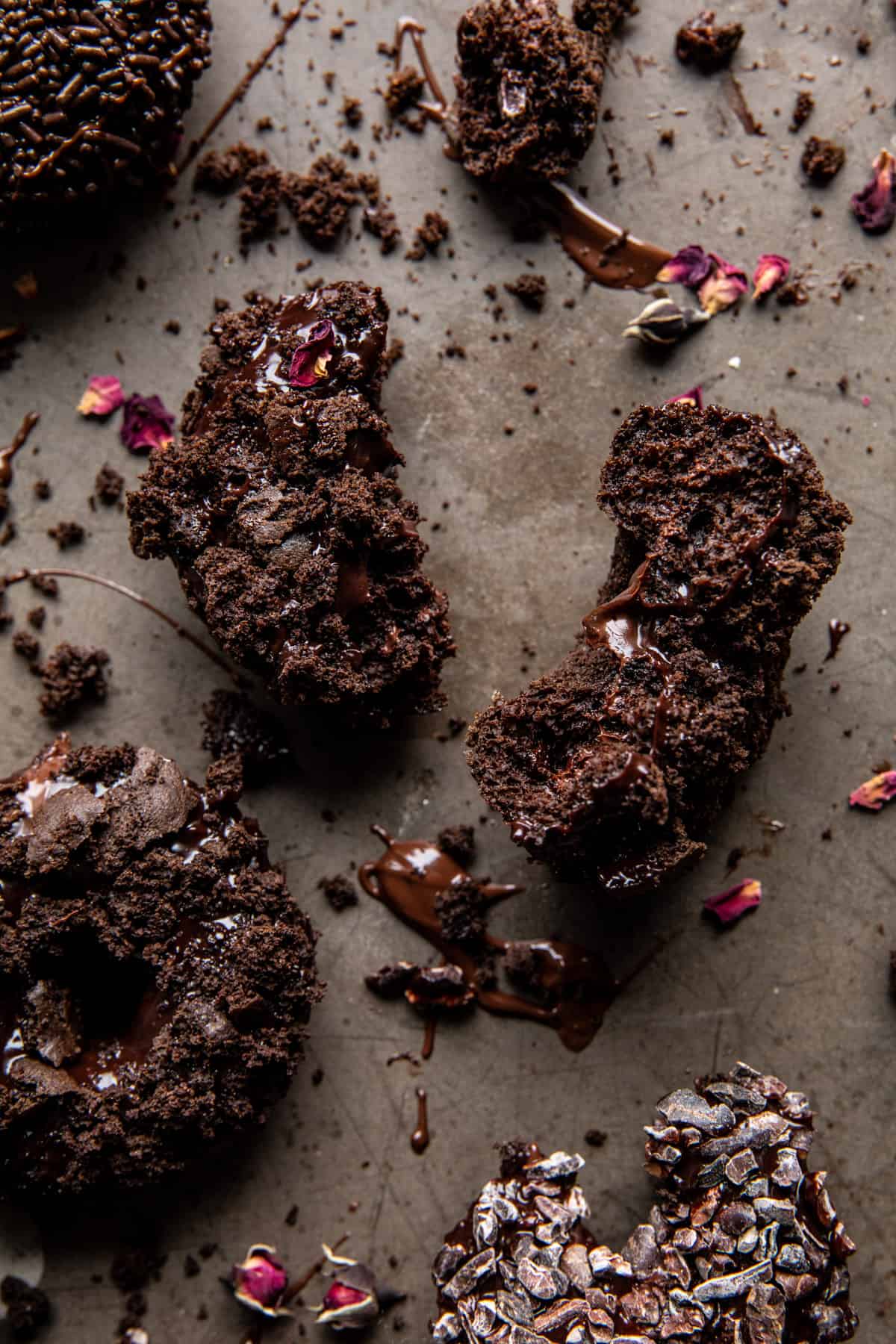 Baked Blackout Doughnuts | halfbakedharvest.com