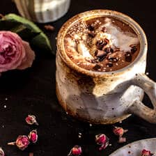 Tahini Hot Chocolate | halfbakedharvest.com