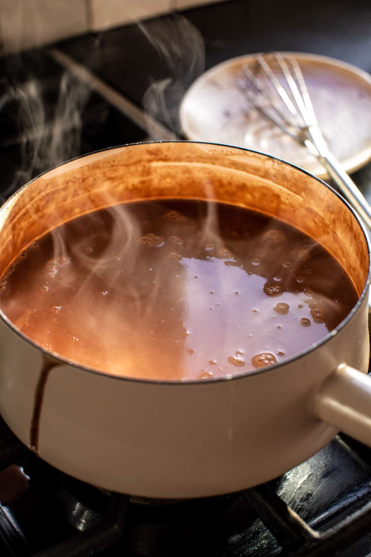 Tahini Hot Chocolate | halfbakedharvest.com