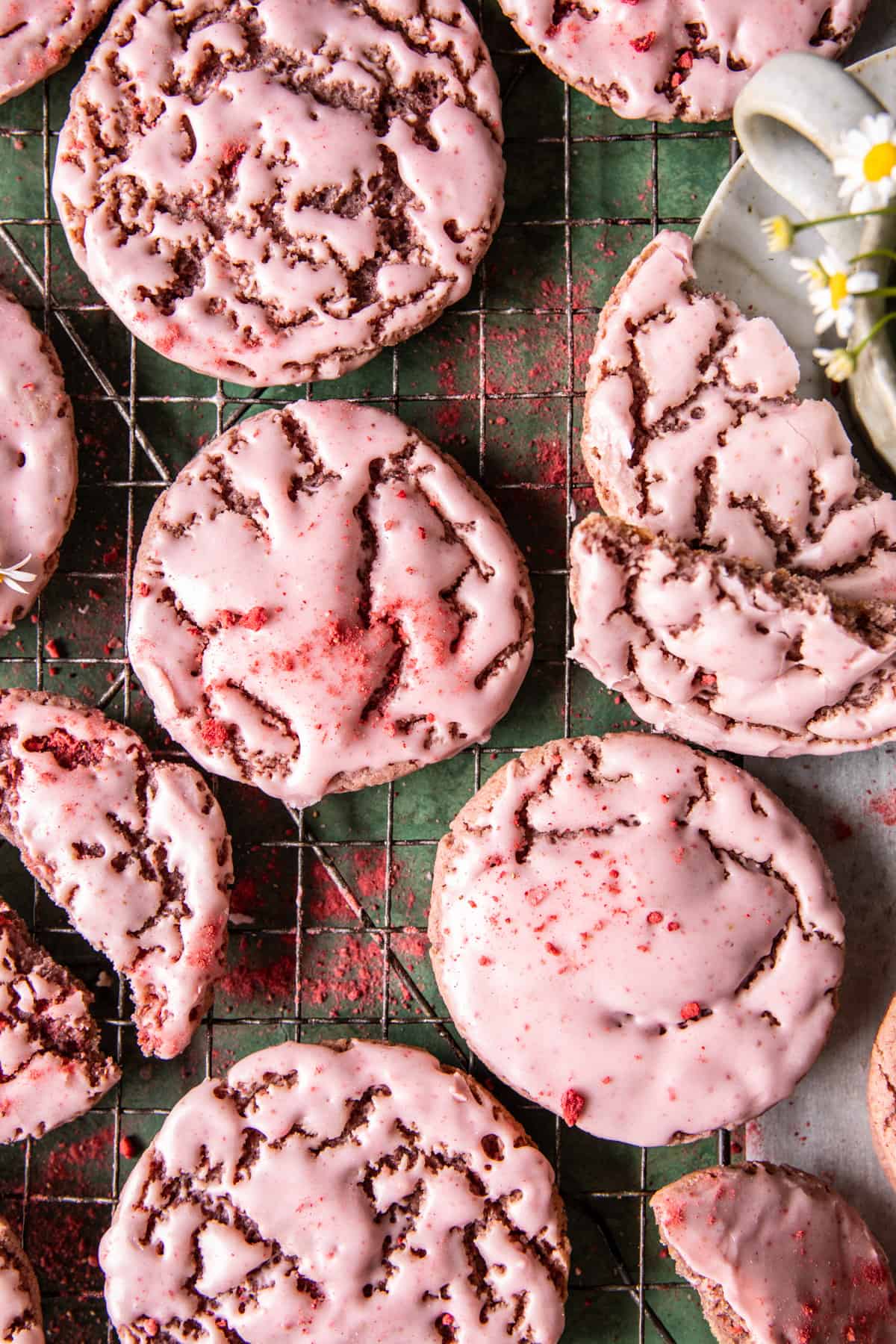 Double Strawberry Sugar Cookies | halfbakedharvest.com