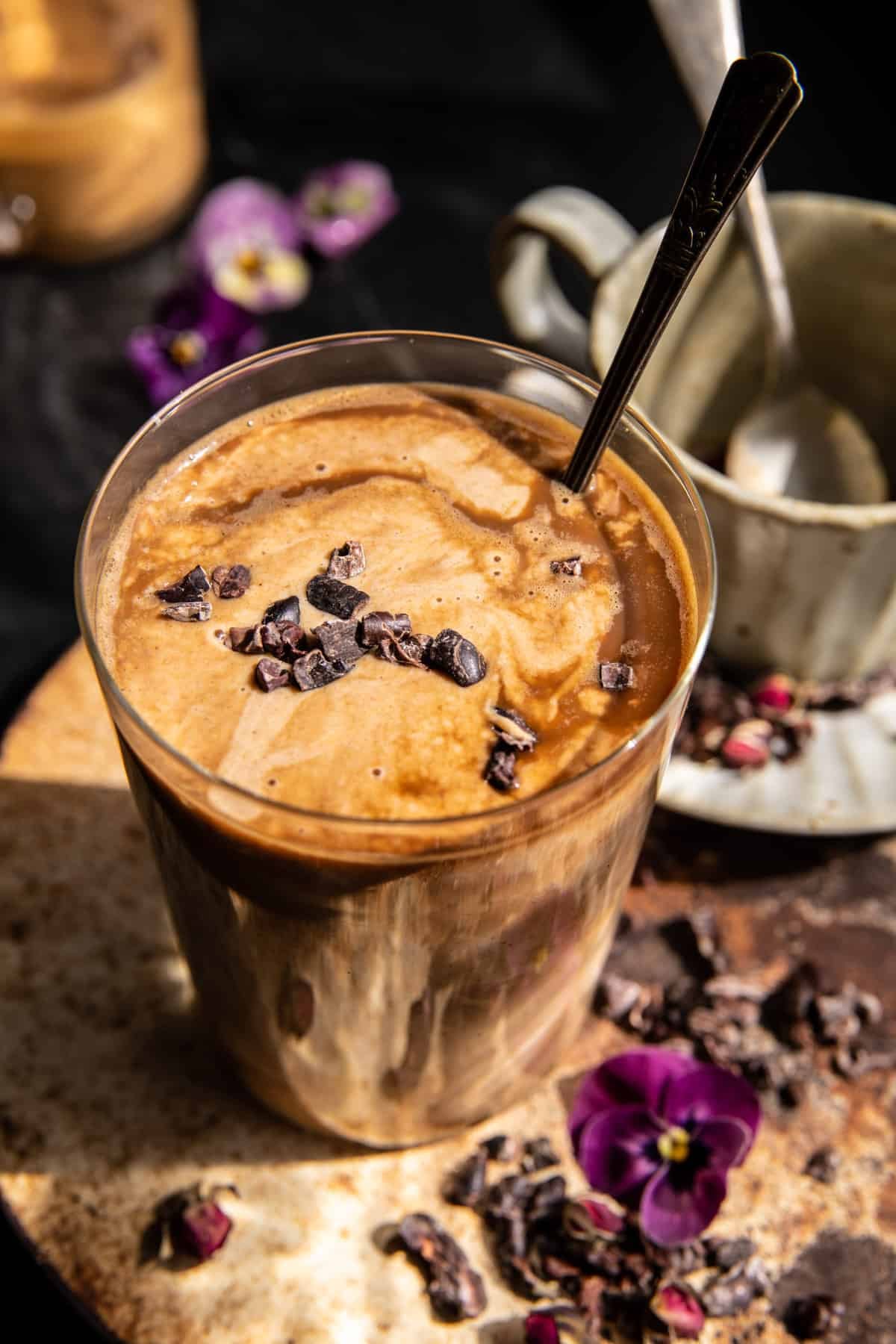 Peanut Butter Oatmeal Latte Shake | halfbakedharvest.com
