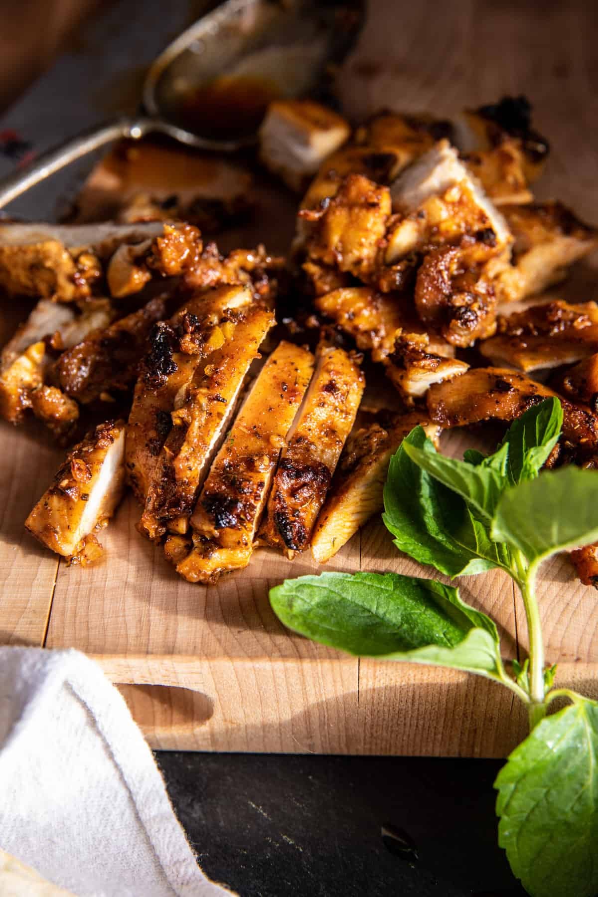 Pesto Chicken Tzatziki Salad Wraps | halfbakedharvest.com