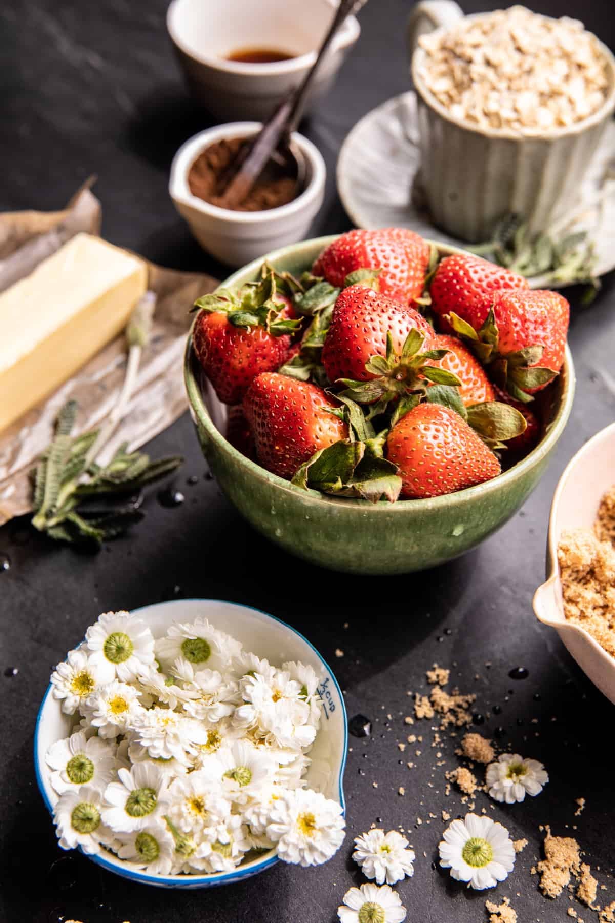 Easy Brown Sugar Strawberry Cobbler. | halfbakedharvest.com