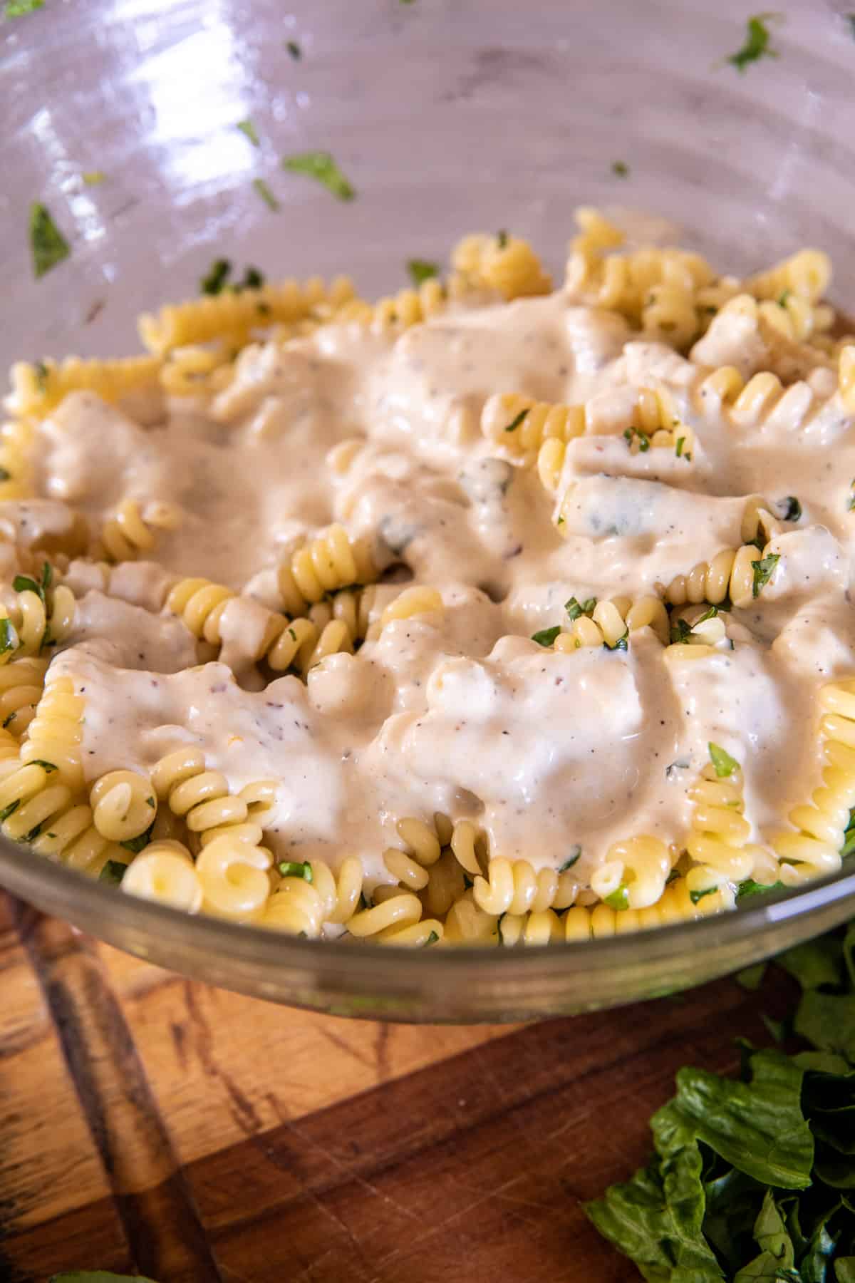 Caprese Caesar Pasta Salad | halfbakedharvest.com