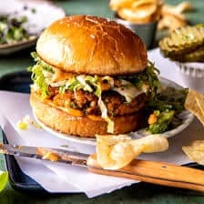 Easy Chipotle Salmon Burgers | halfbakedharvest.com