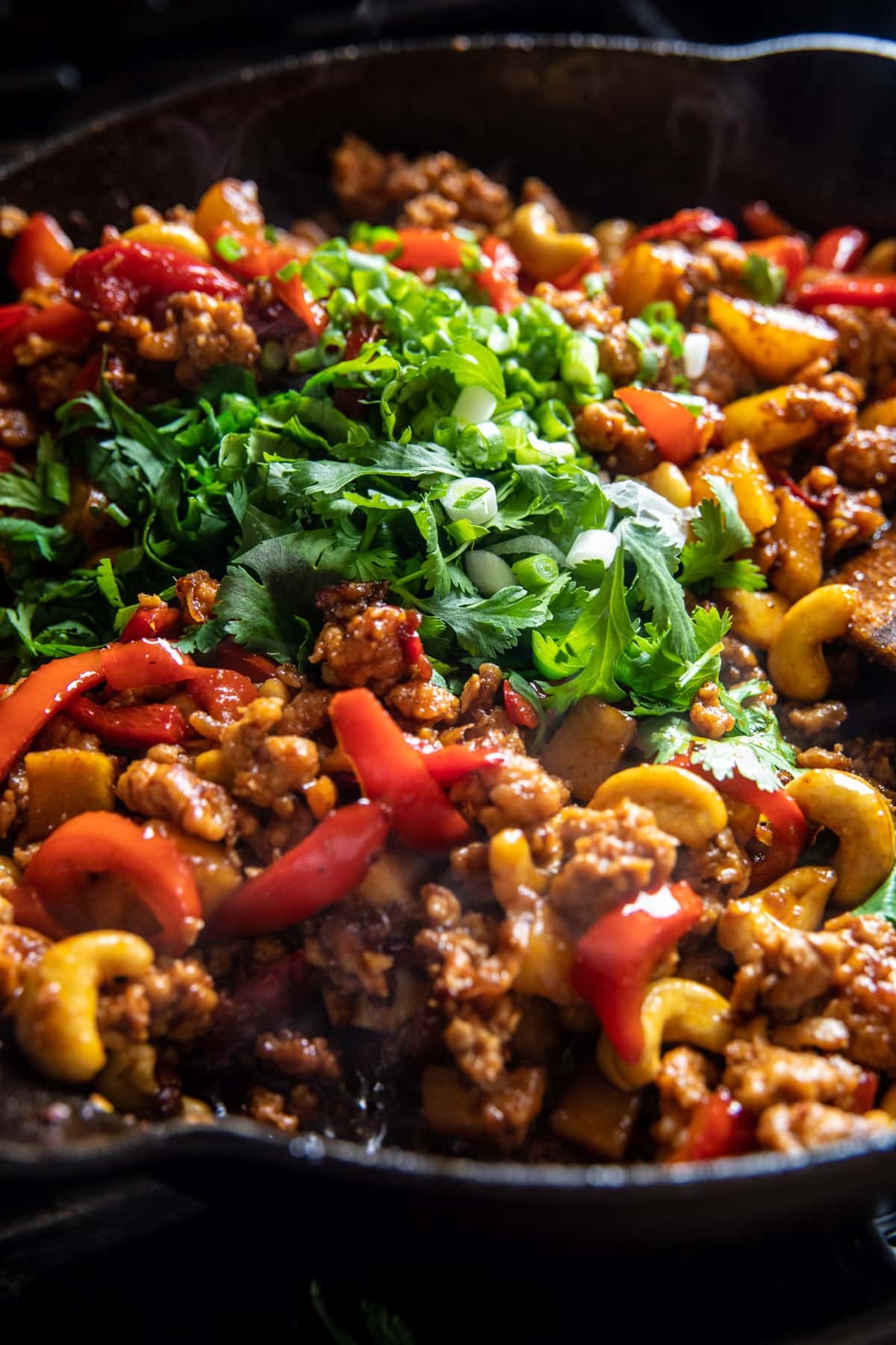 20 Minute Ginger Pineapple Chicken Stir Fry | halfbakedharvest.com