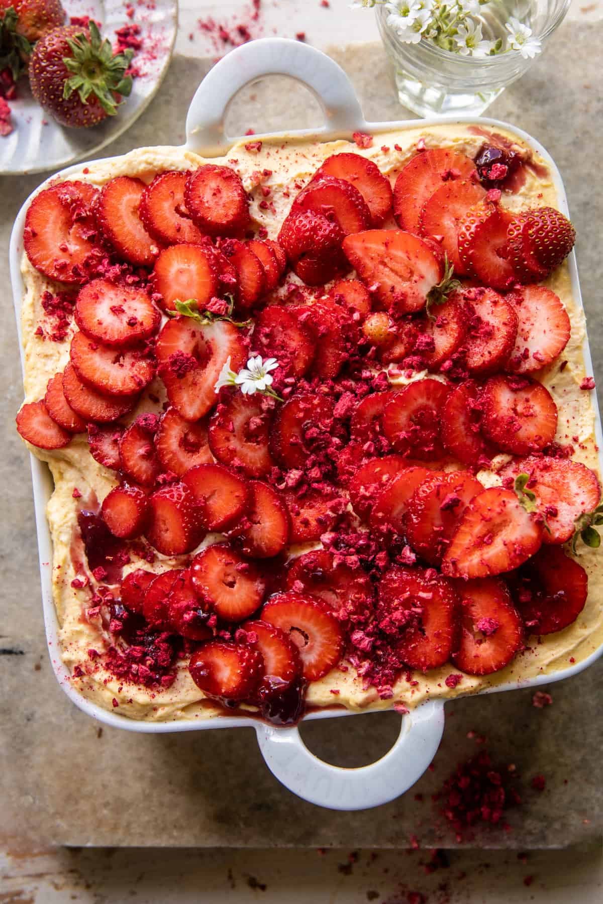 Easy Strawberry Tiramisu | halfbakedharvest.com