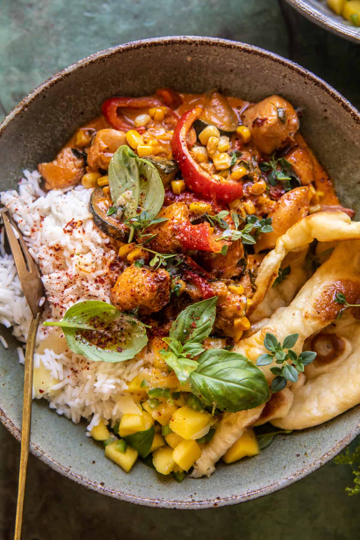 Simple Spicy Summer Coconut Chicken Curry | halfbakedharvest.com