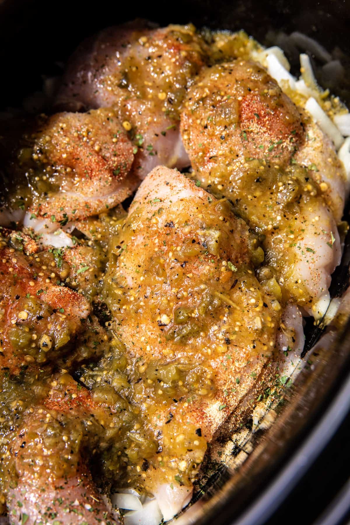 Crockpot Creamy Broccoli Cheddar Chicken | halfbakedharvest.com