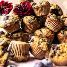 Mini Blueberry Muffins | halfbakedharvest.com