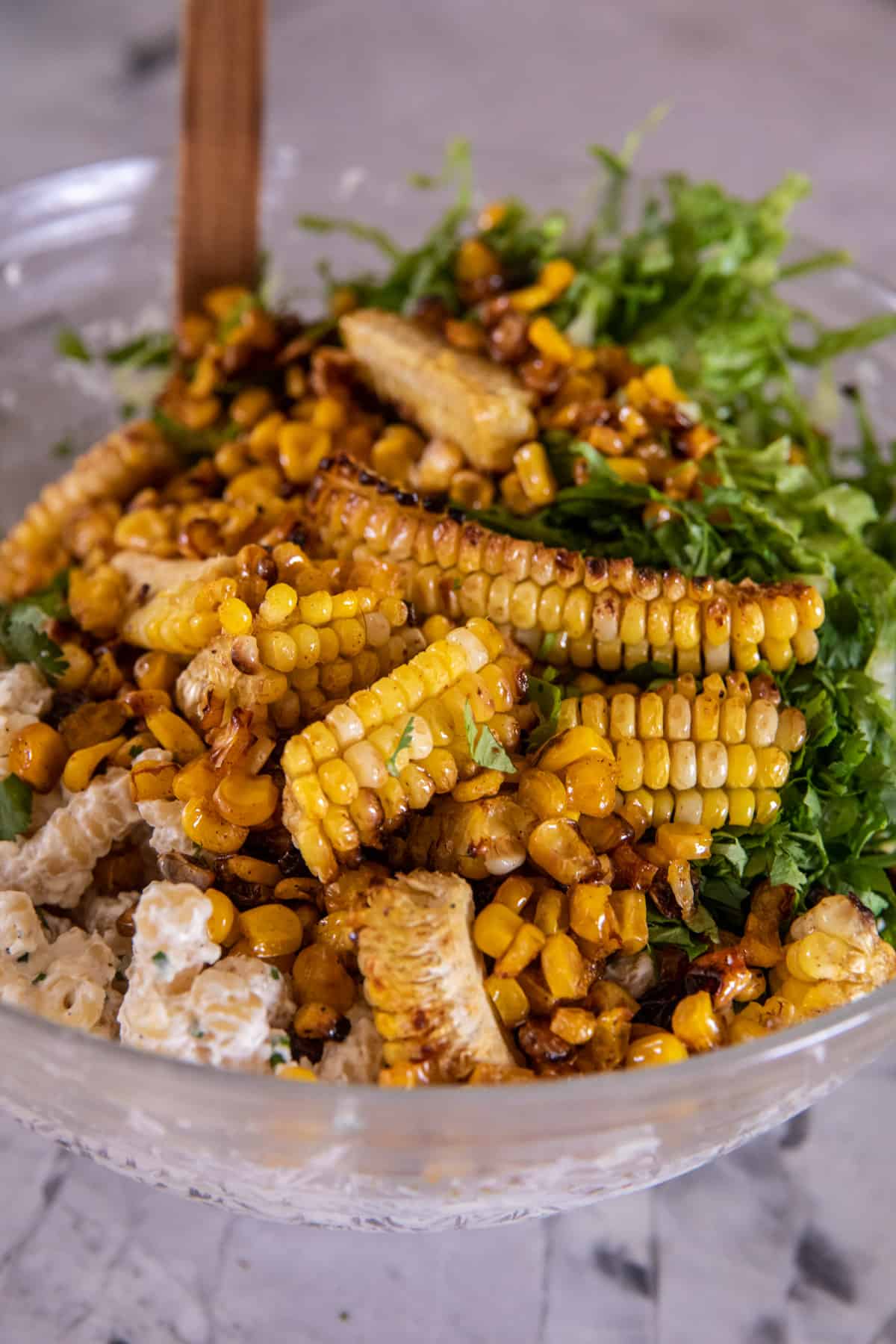 Street Corn Pasta Salad | halfbakedarvest.com