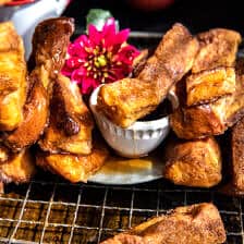 Apple Butter Cinnamon French Toast Sticks | halfbakedharvest.com