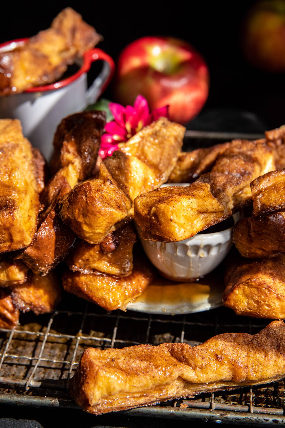 Apple Butter Cinnamon French Toast Sticks | halfbakedharvest.com