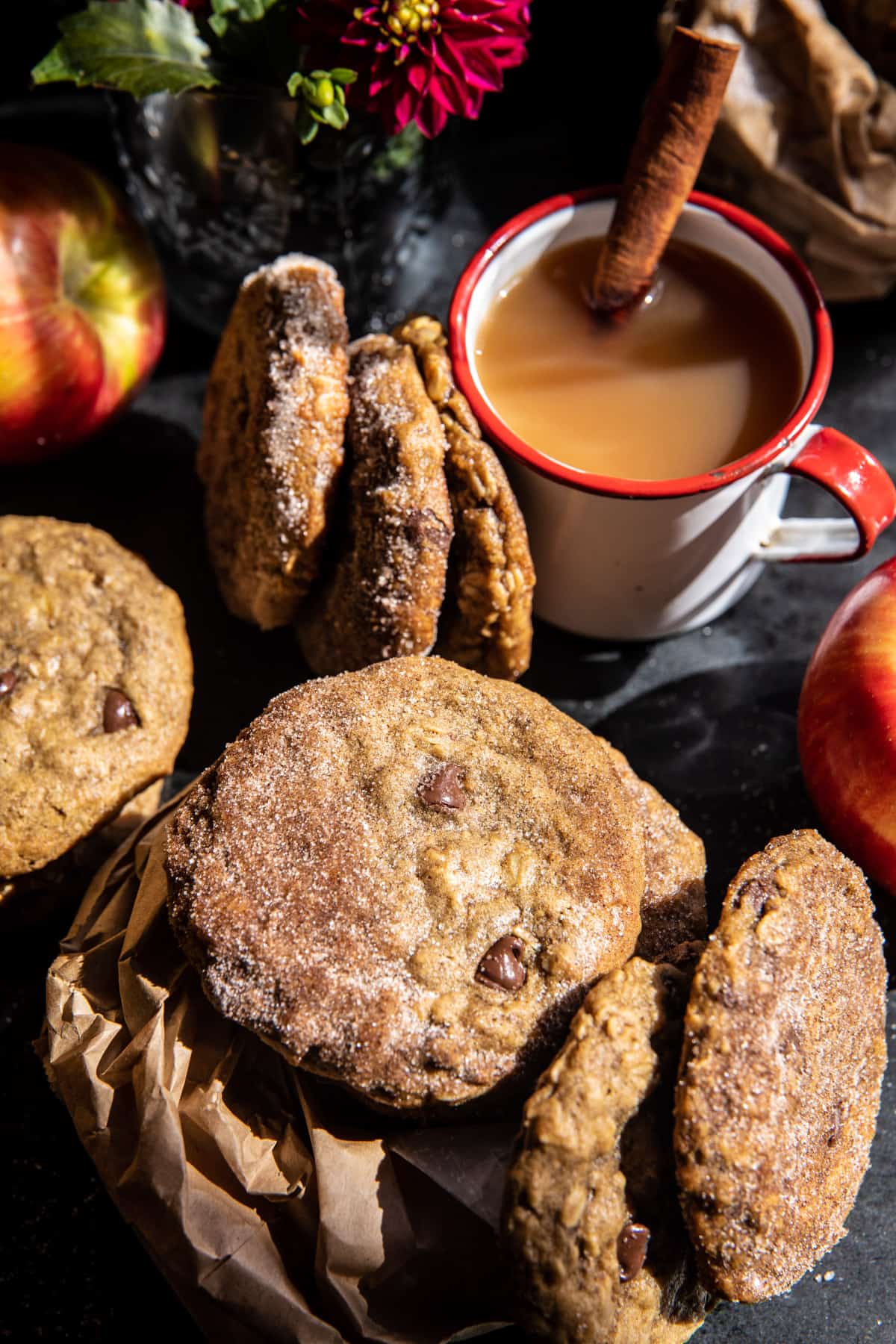 Apple Cider Doughnut Cookies | halfbakedharvest.com