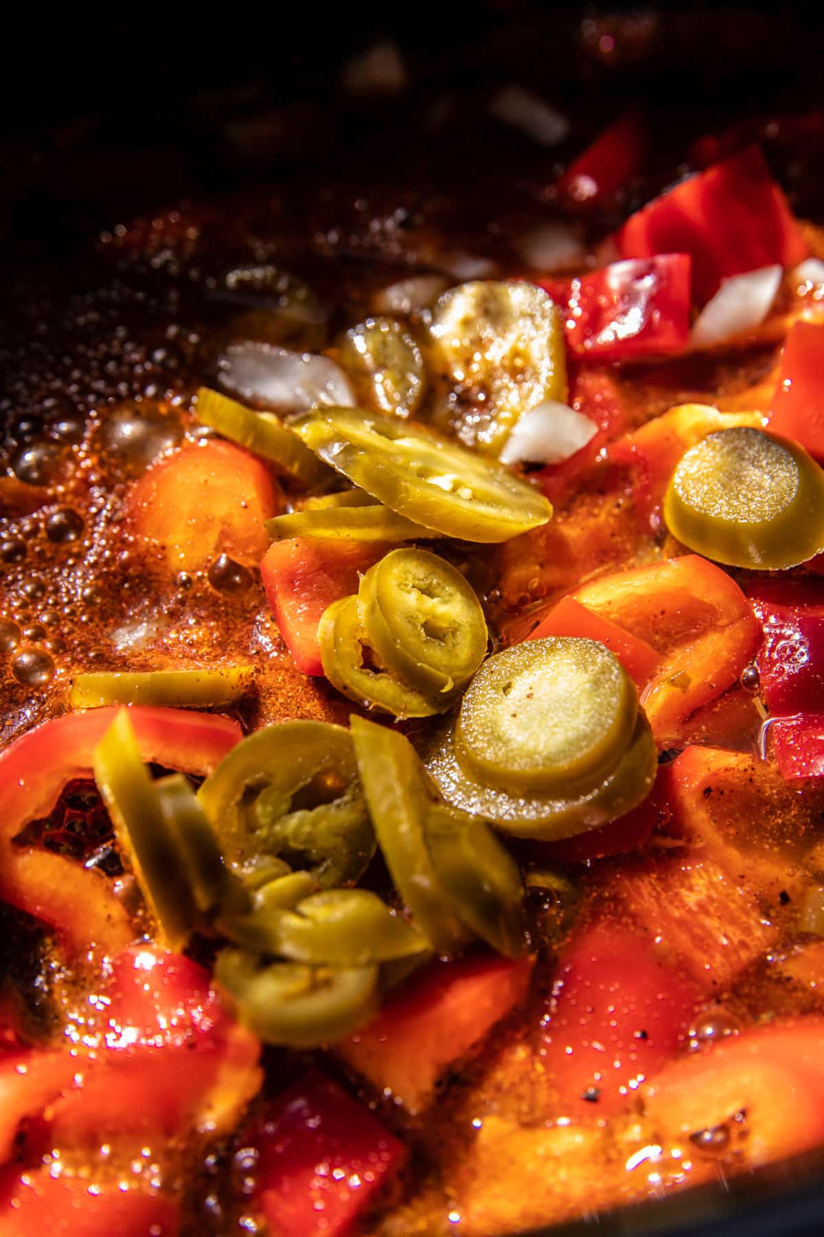 Crockpot Chipotle Queso Chicken Chili | halfbakedharvest.com