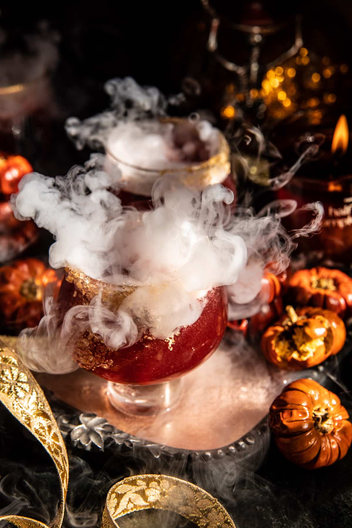 Enchanted Graveyard Pomegranate Punch | halfbakedharvest.com