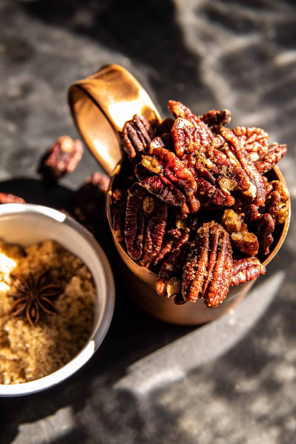 Gooey Pecan Pie Brownies| halfbakedharvest.com