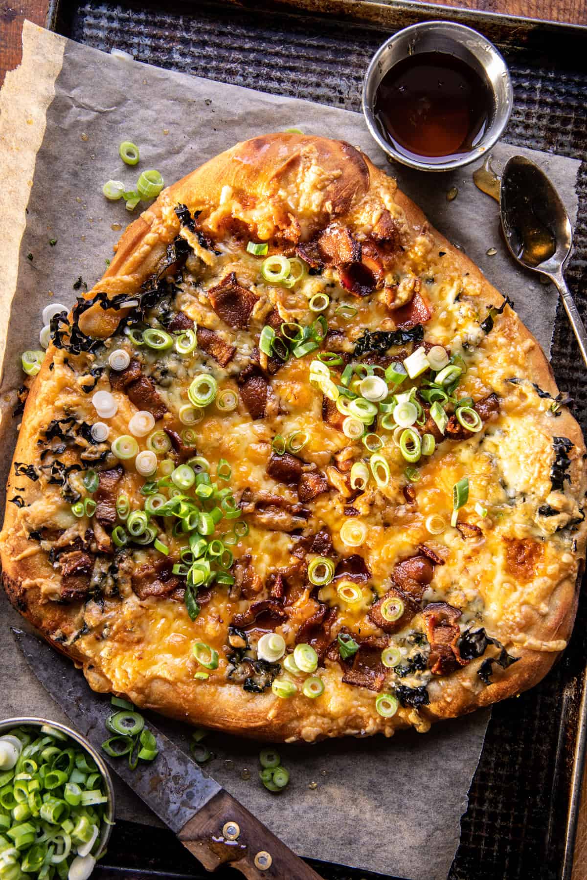 Gouda, Bacon and Pumpkin Pizza | halfbakedharvest.com