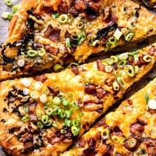 Gouda, Bacon and Pumpkin Pizza | halfbakedharvest.com