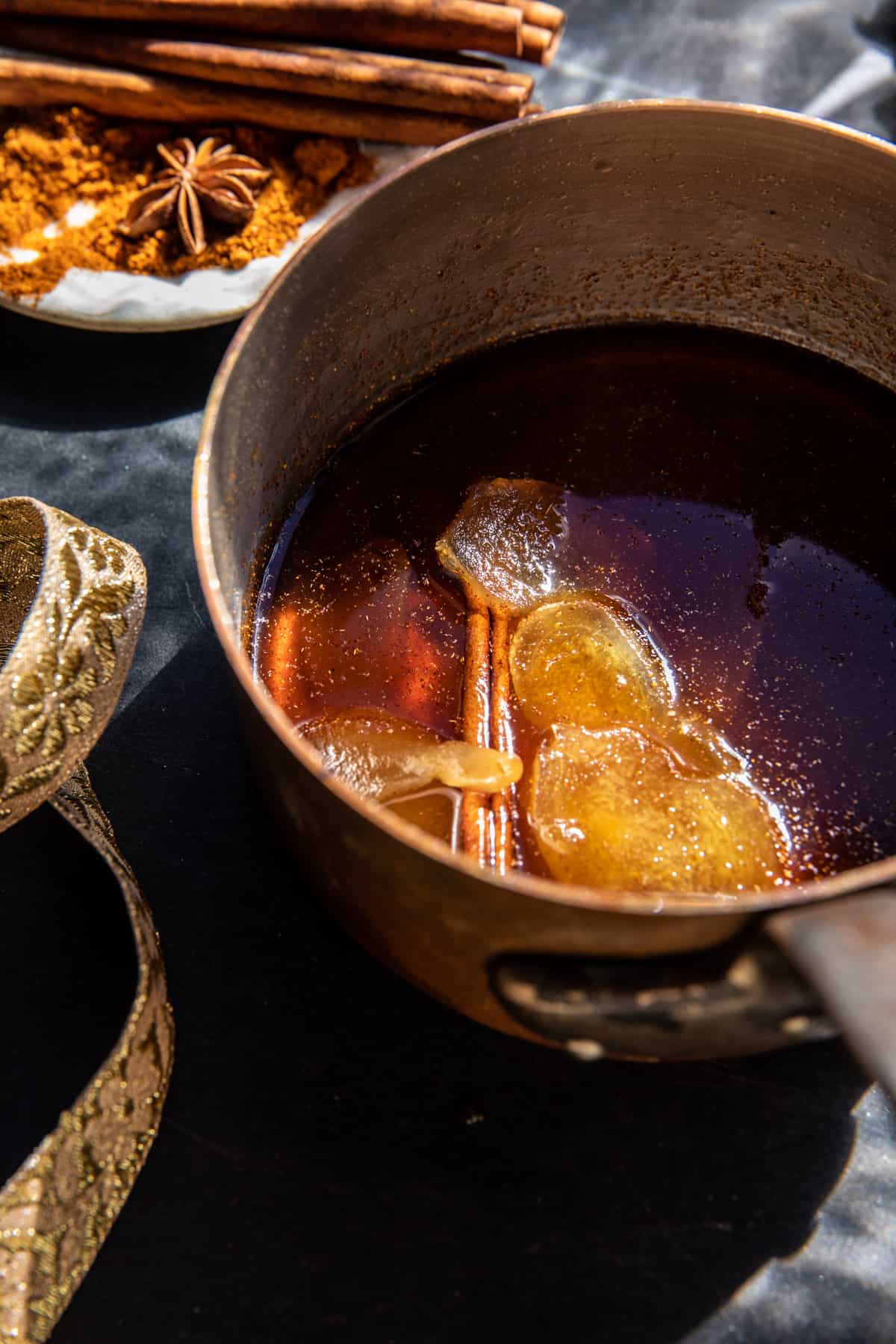 Cinnamon Apple Bourbon Smash | halfbakedharvest.com