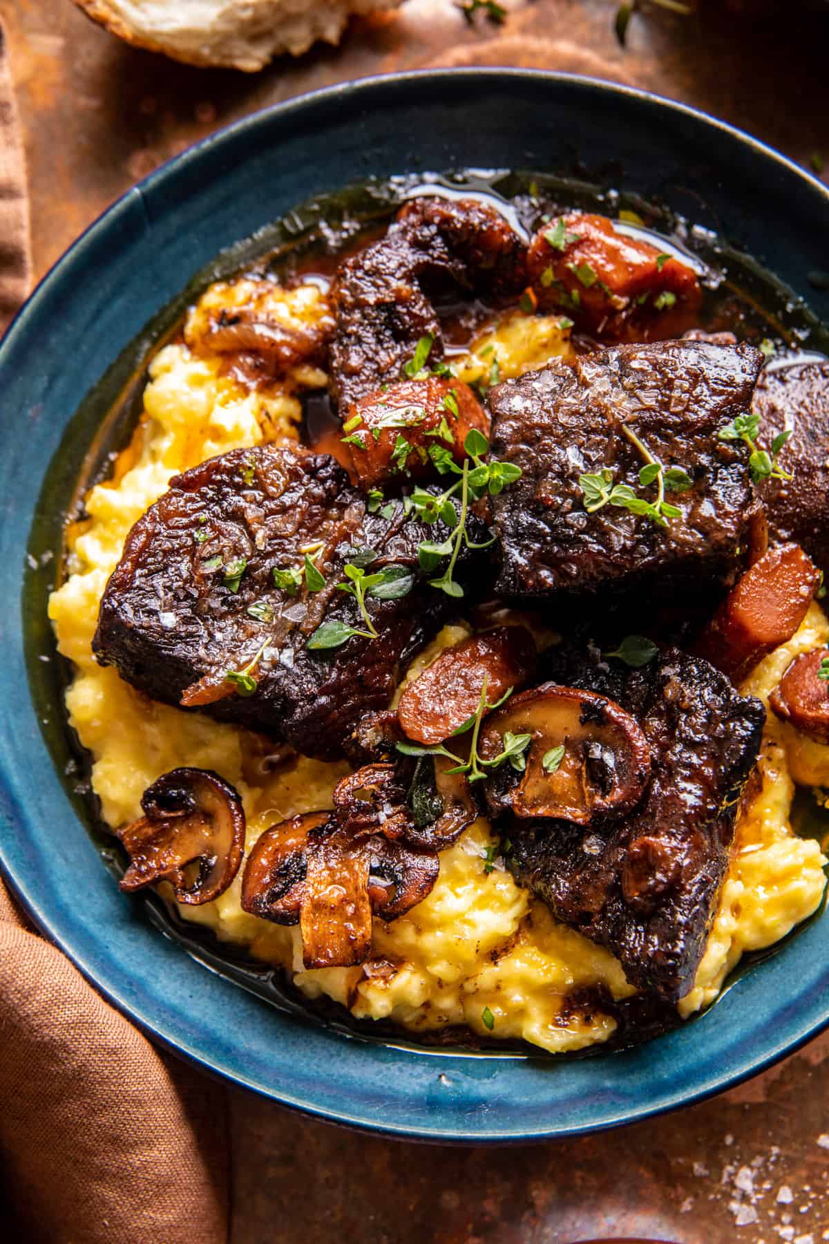 Crockpot Short Rib Bourguignon | halfbakedharvest.com