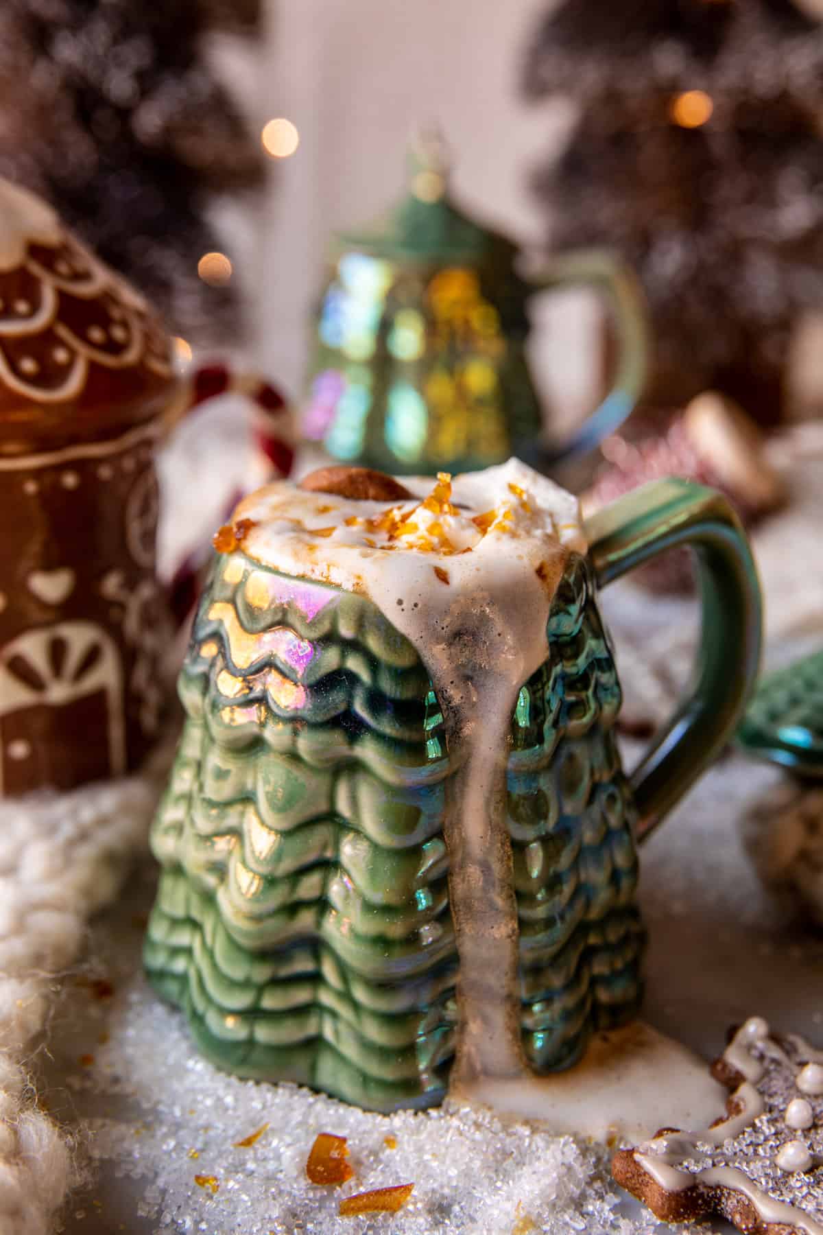 Gingerbread Chai Brûlée Latte | halfbakedharvest.com