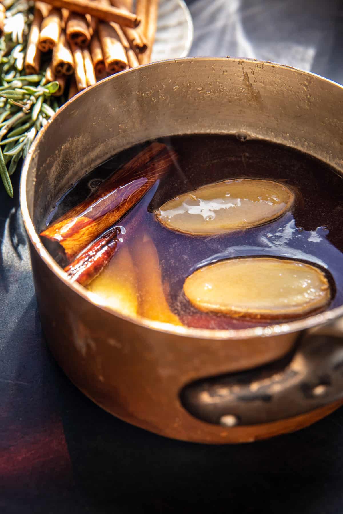 Mistletoe Kiss Cocktail (with mocktail)) halfbakedharvest.com