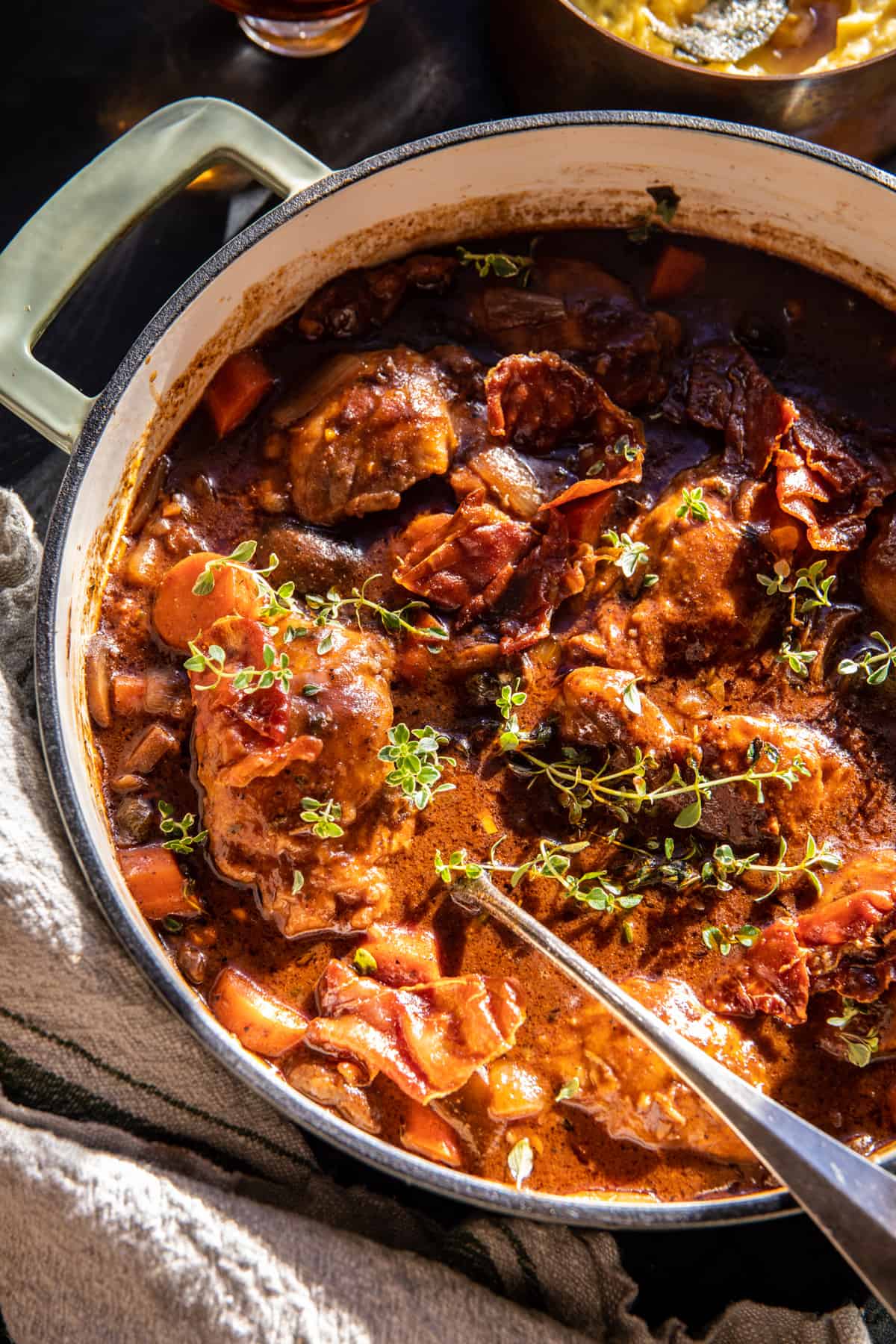 One Hour One Pot Coq au Vin | halfbakedharvest.com