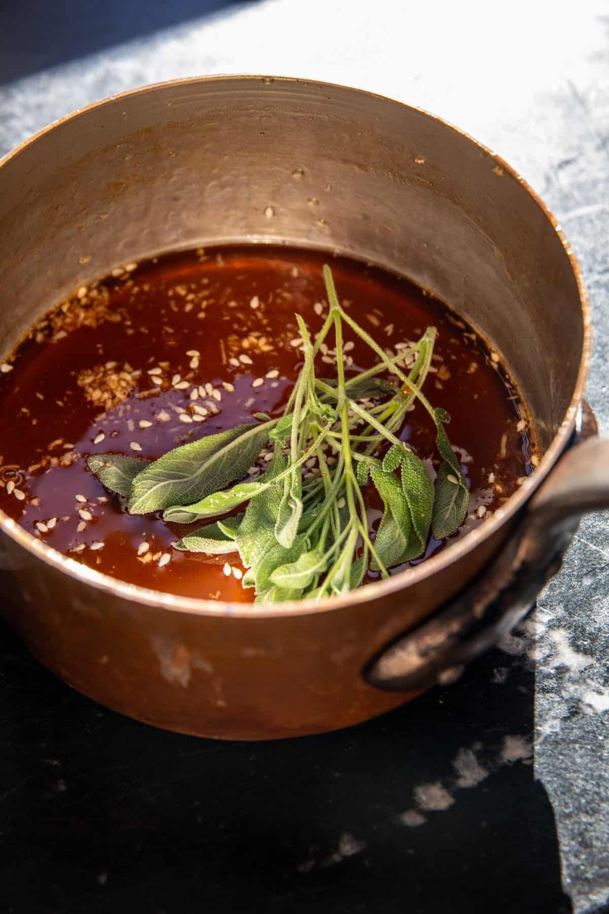 Fried Goat Cheese with Spicy Sage Honey | halfbakedharvest.com