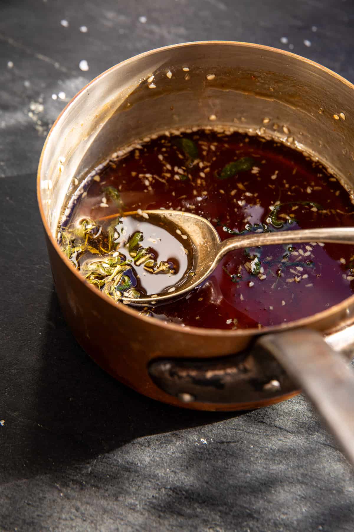 Fried Goat Cheese with Spicy Sage Honey | halfbakedharvest.com