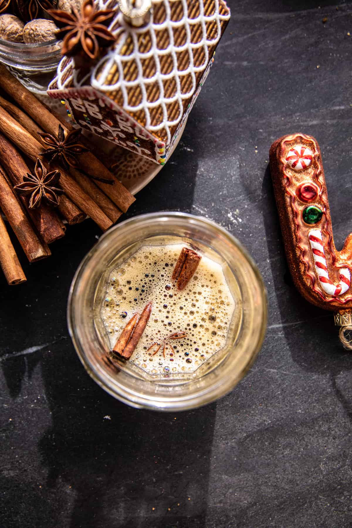 Naughty Gingerbread Cocktail (+mocktail) | halfbakedharvest.com