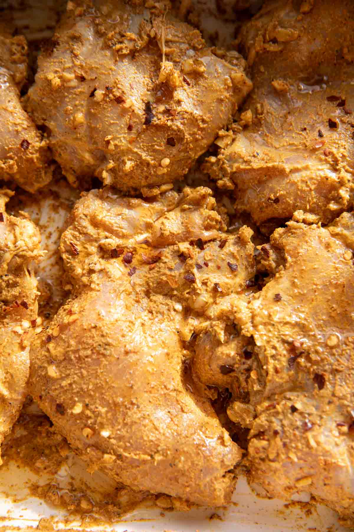 One Pan Spicy Sesame Butter Chicken | halfbakedharvest.com