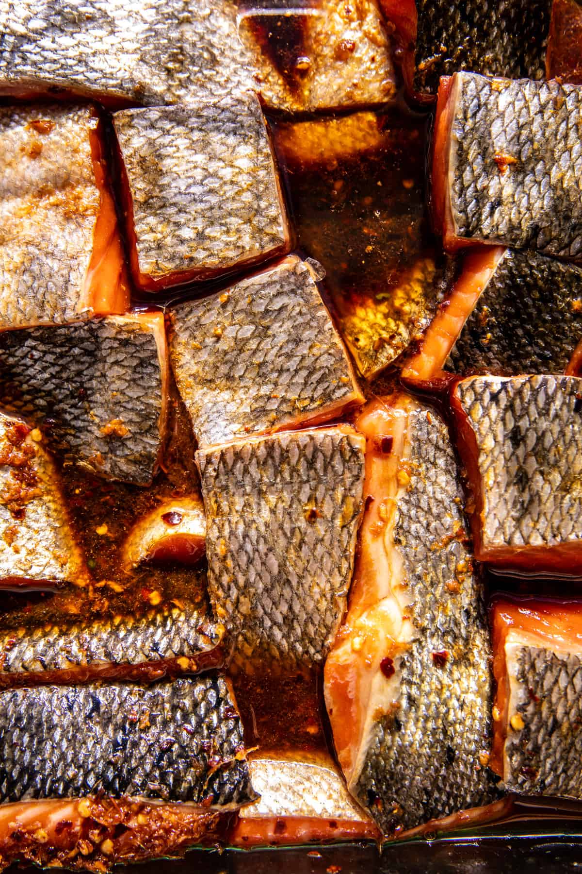 Spicy Ginger Caramelized Salmon Bowl | halfbakedharvest.com
