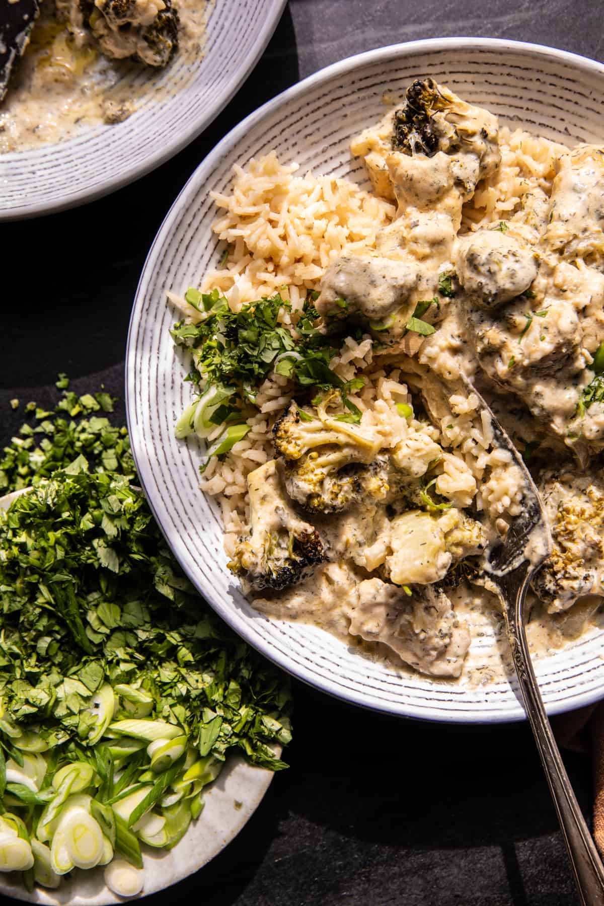 One Pan Creamy Parmesan Ranch Chicken | halfbakedharvest.com