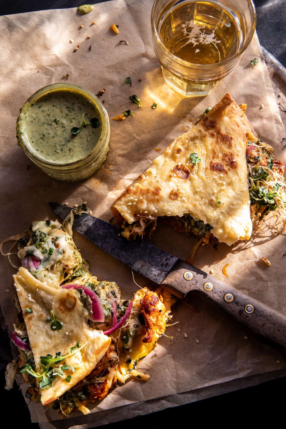 Sheet Pan Chicken Shawarma Havarti Sandwich | halfbakedharvest.com