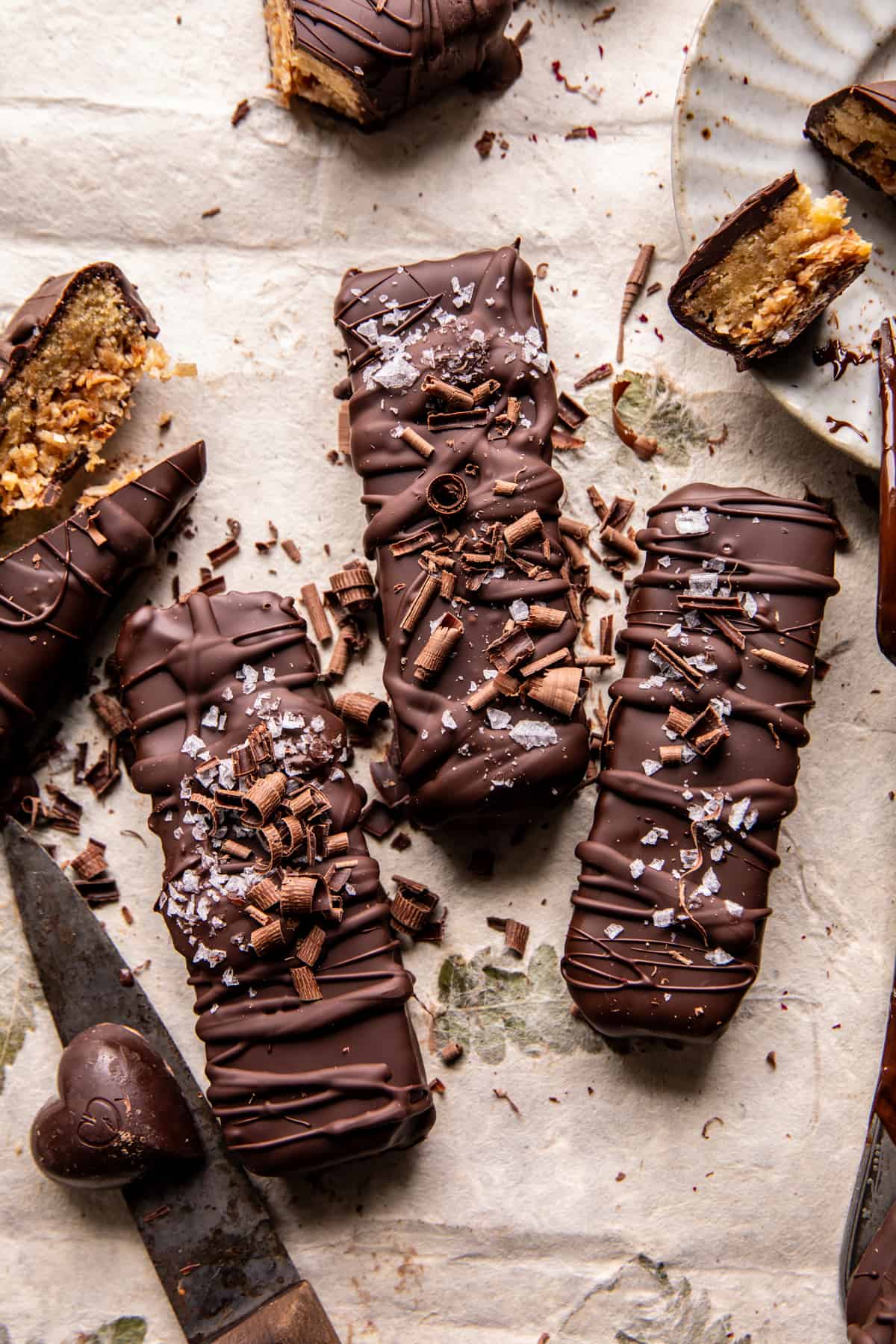 Toasted Coconut Chocolate Bars | halfbakedharvest.com