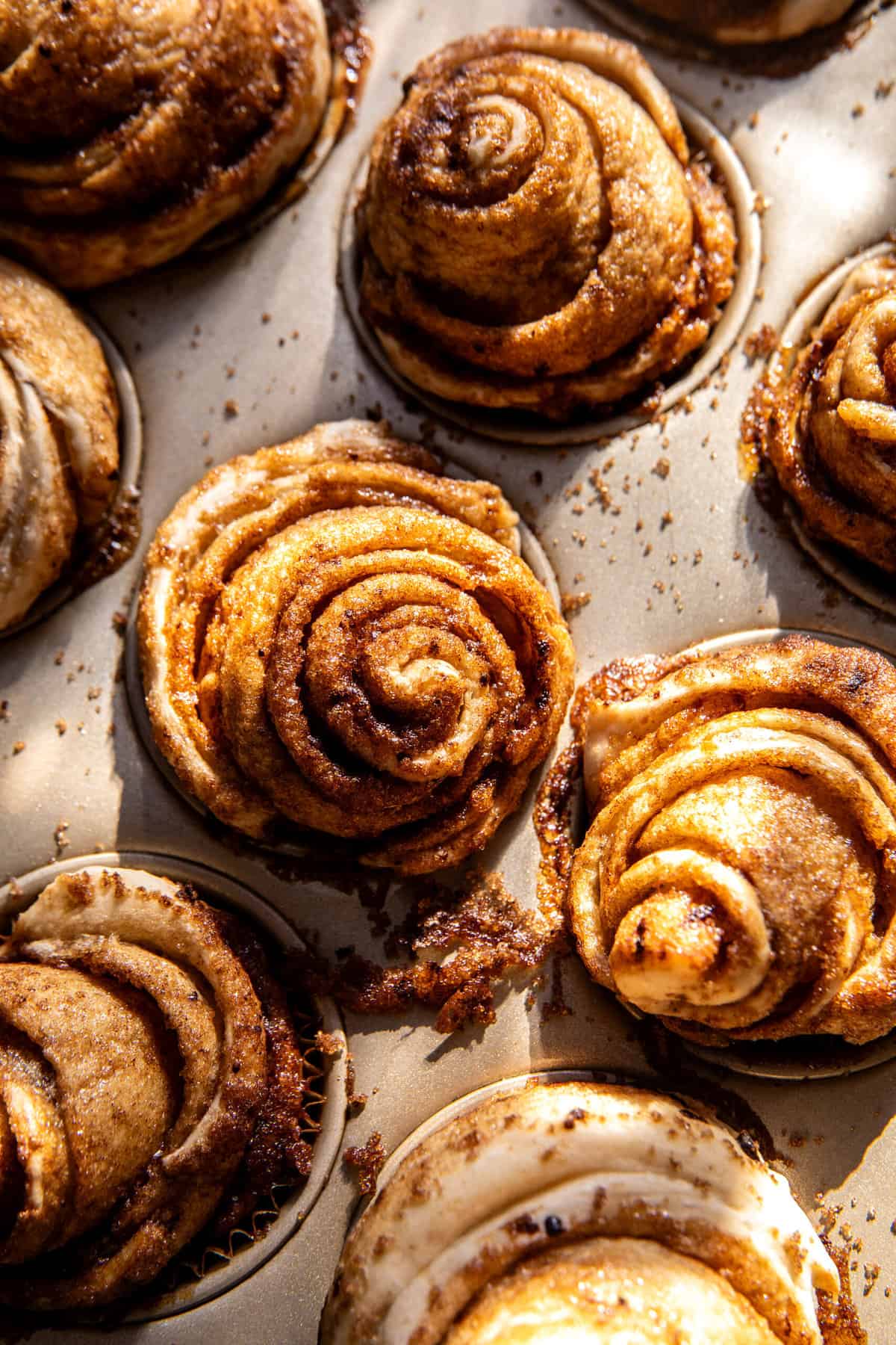 Easy Brown Butter Iced Espresso Cardamom Buns | halfbakedharvest.com