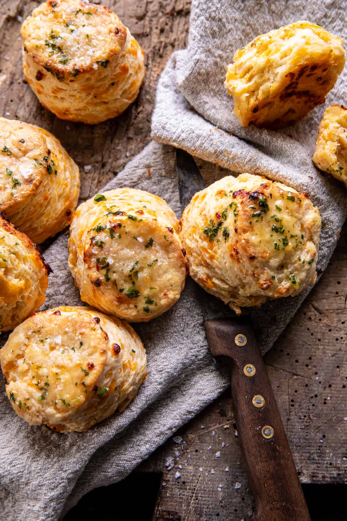 Homemade Honey Butter Cheddar Biscuits | halfbakedharvest.com