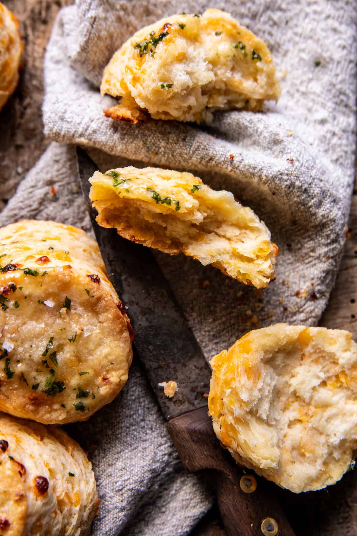 Homemade Honey Butter Cheddar Biscuits | halfbakedharvest.com