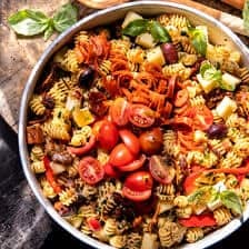 Italian Chop Pasta Salad | halfbakedharvest.com