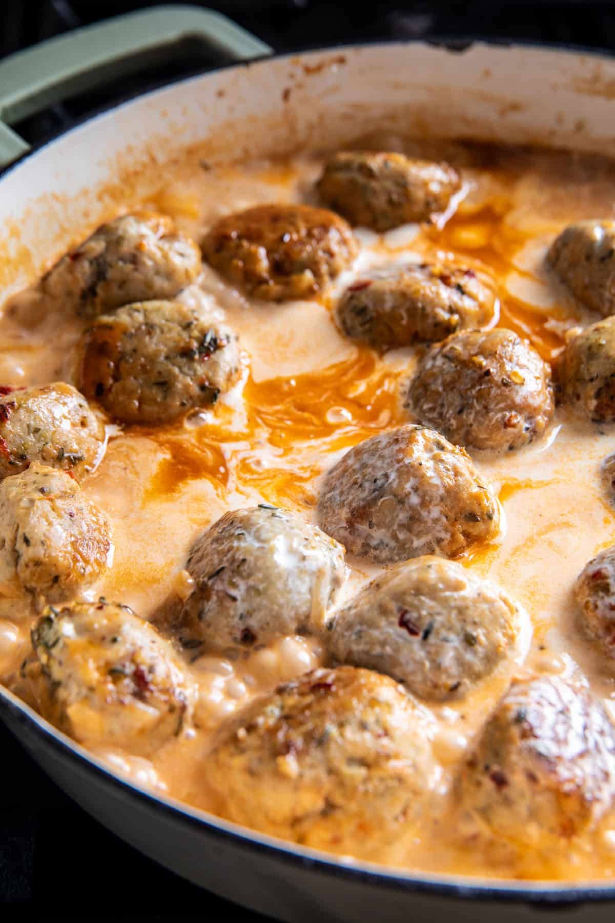 Marry Me Chicken Meatballs | halfbakedharvest.com