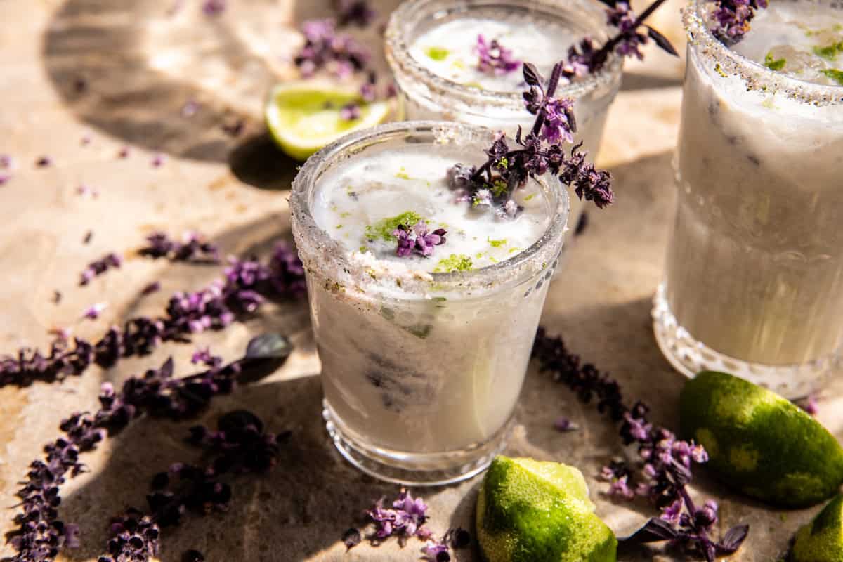 Spicy Creamy Coconut Lime Margarita | halfbakedharvest.com