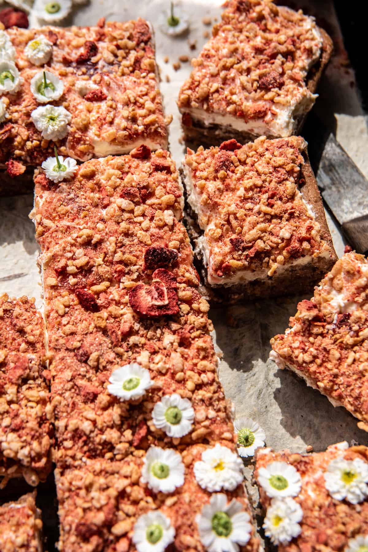 Strawberry Shortcake Sheet Cake | halfbakedharvest.com