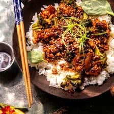 20 Minute Crispy Orange Garlic Chicken | halfbakedharvest.com