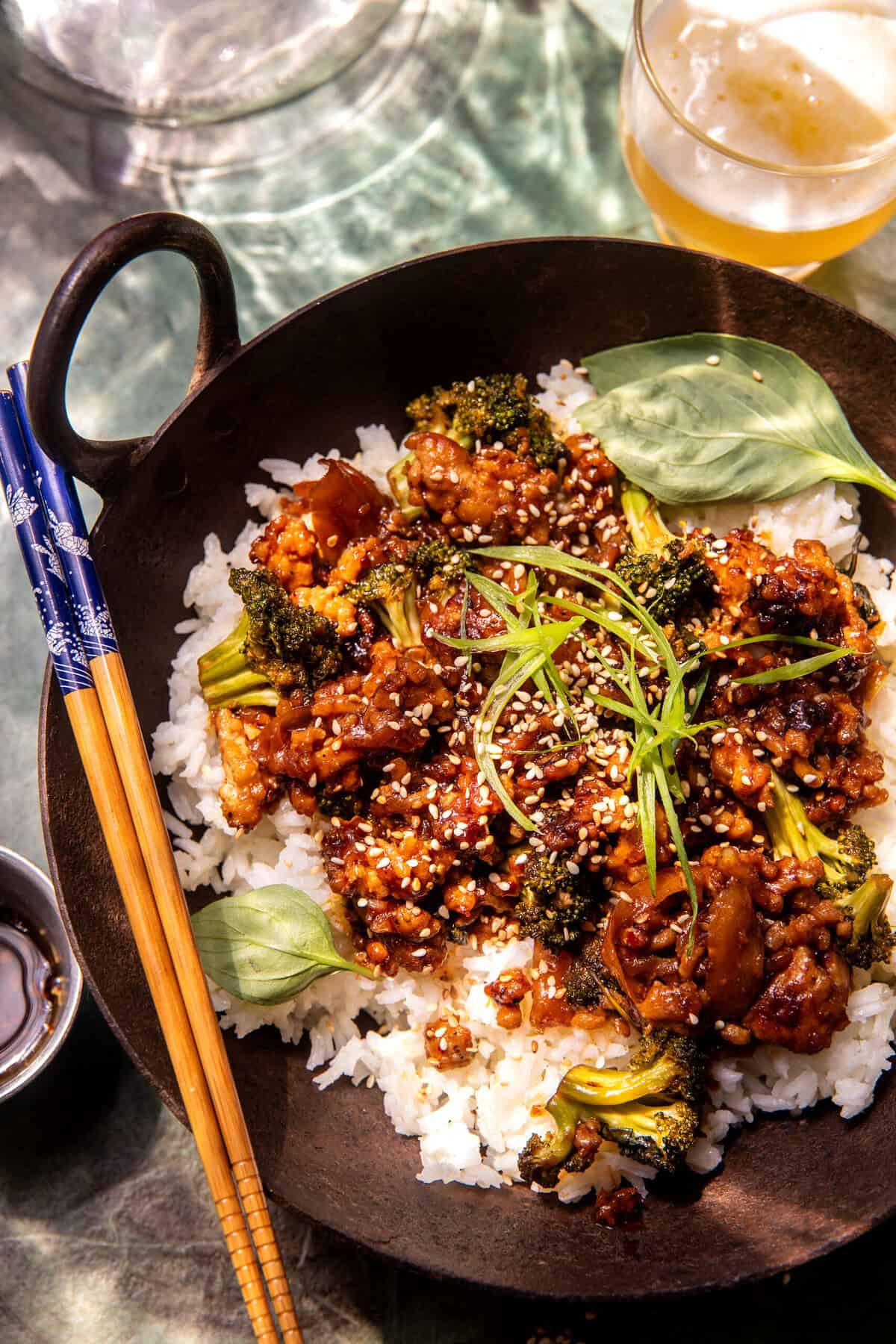 20 Minute Crispy Orange Garlic Chicken | halfbakedharvest.com