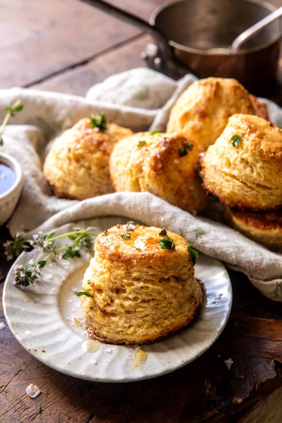 Honey Garlic Parmesan Biscuits | halfbakedharvest.com