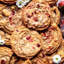 Strawberries and Cream Cookies | halfbakedharvest.com